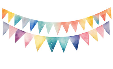 a watercolor bunting image collection bunting art,