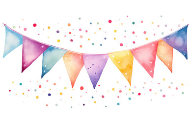 a watercolor bunting image collection bunting art,