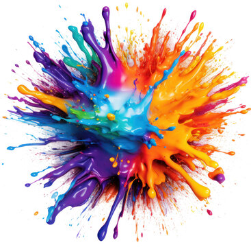 the cover of the book color splash