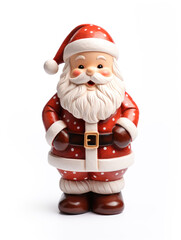 Obraz premium Santa clause 3D cartoon. christmas festival concept