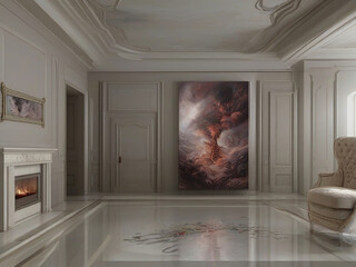 concept of indoor of a house