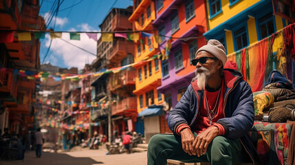 Nepalese man in Kathmandu
