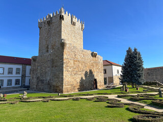 Fototapeta na wymiar Castle in the old town in Chaves