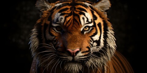 Realistic Tiger Illustration