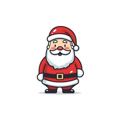 Cute Christmas Icons Illustration