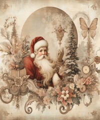 Christmas Santa Claus Vintage