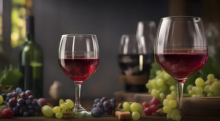 Commercial photography, wine glasses