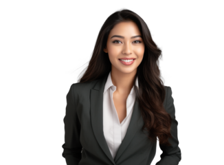 Asian Indian Businesswoman with Confident Smile