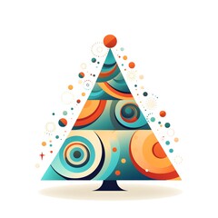 Cute Clean Christmas Tree Icon