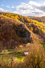 Kleine Herbstliche Wanderung durch die Heimat bei Asbach - Thüringen - Deutschland