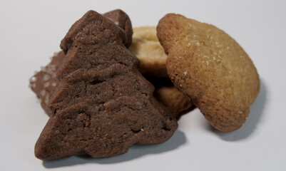 Standing butter cookies