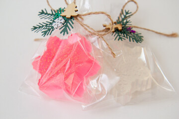soap in gift box for christmas