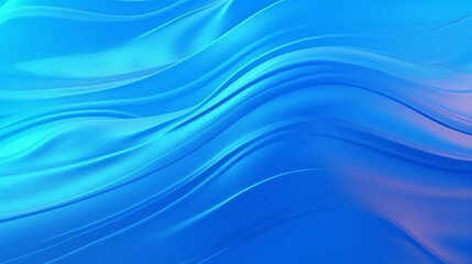Fototapeta premium Abstract Blue Liquid Gradient Background with Noise