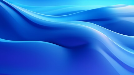 Obraz premium Abstract Blue Liquid Gradient Background with Noise