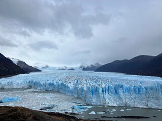 Patagonian: Perito Moreno's glacier near El Calafate 