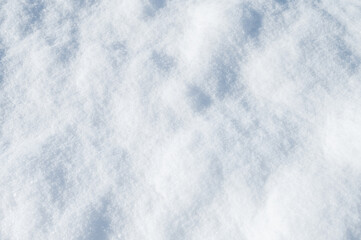 Obraz premium Snow surface white background