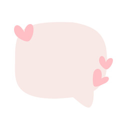 beige note paper post with hearts. Love romantic sticker on wall. Valentine greeting card, wedding, design Notepad Vector illustration