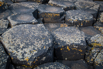 The Giant's Causeway, basalt formation.