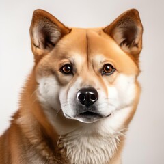 Capturing Elegance: Akita Portrait with the Nikon D850 and 50mm Prime Lens