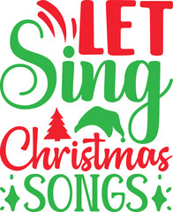 Let sing Christmas songs