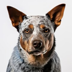 Australian Cattle Dog Portrait: Ultra-Realistic Nikon D850 Capture
