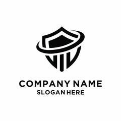 shield vector logo and symbol