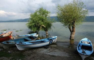 Uluabat Lake in Bursa, Turkey.