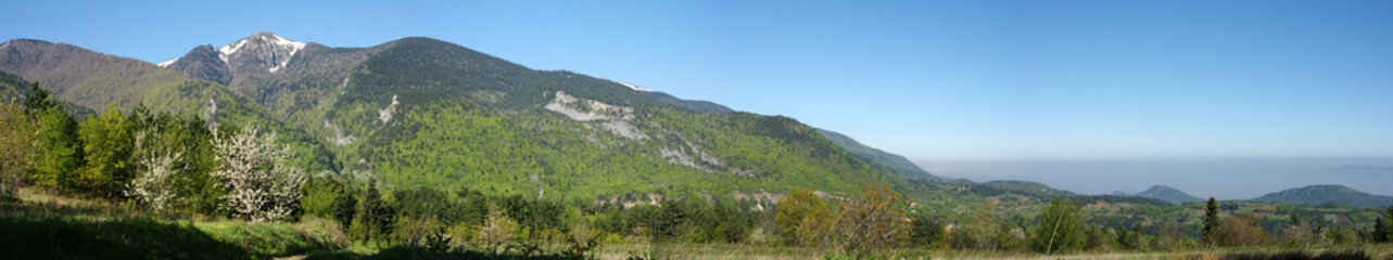 Uludag, located in Bursa, Turkey, is one of the ski and tourism spots of the country.