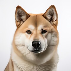Akita Portrait: Ultra-Realistic Photography with Canon EOS 5D Mark IV and 50mm Prime Lens