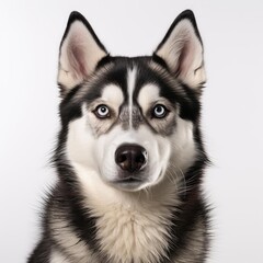 Siberian Husky Portrait with Canon EOS 5D Mark IV and 50mm Prime Lens