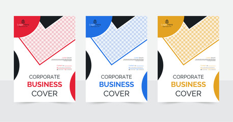 corporate Book Cover design Template