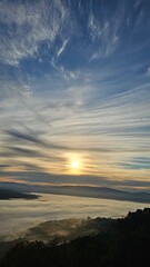 Obraz premium sunset in the sky