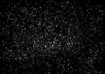 Distressed white grain texture on dark background.