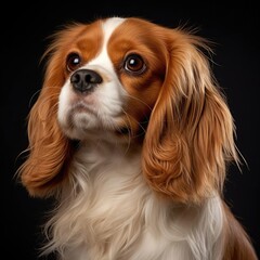 Ultra-Realistic Portrait of a Cavalier King Charles Spaniel with a Canon EOS 5D Mark IV