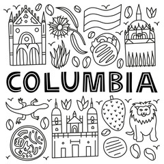 Columbia national landmarks and attractions.