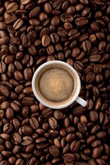 View fresh roasted tasty aroma Coffee Beans
