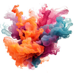 Obraz premium watercolor splotch splatter of water isolated