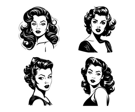 100,000 Pin up Vector Images