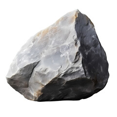 Stone isolated on transparent background