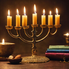 still life with candles