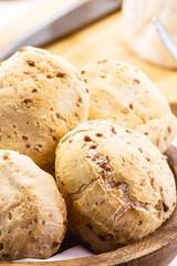 broa, is a type of corn and wheat bread traditionally made in Portugal and Brazil. It is made with a mixture of corn, wheat or cornmeal flour.