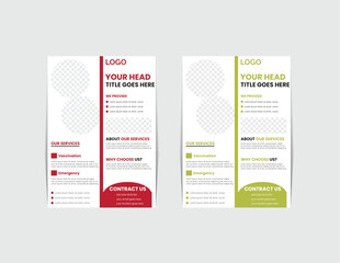 Medical social media post template presentation poster template design size A4 Easy to use and edit layout Suitable for social media
brochure flyer bundle,decoration for exhibition.