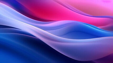 abstract colorful background with smooth lines in blue, pink and purple colors