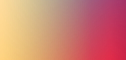 Yellow - pink gradient horizontal background. Background for design and graphic resources. Blank space for inserting text.