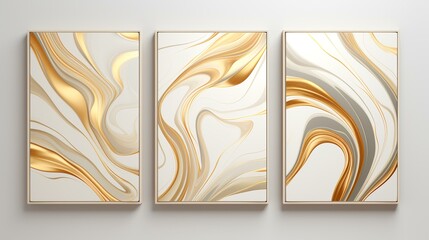 Marble abstract background. Liquid marble texture. Vector illustration for design