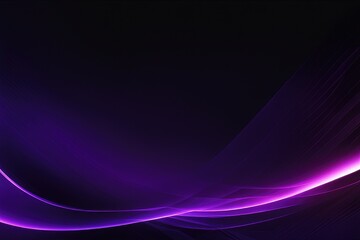 Fototapeta premium Modern abstract black purple background for design. Dark with a light spot, line, stripe. Futuristic. Rough, grain. Glowing, shiny, blaze, explosion, bright. Spotlight. Color gradient. Banner. Luxury.