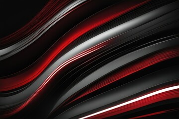 Modern abstract black red background for design. Dark with a light spot, line, stripe. Futuristic. Rough, grain. Glowing, shiny, blaze, explosion, bright. Spotlight. Color gradient. Banner. Luxury.