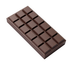 Chocolate isolated on transparent background