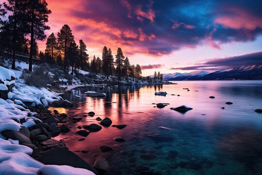 Lake Tahoe Dusk