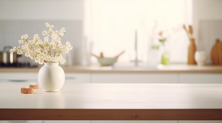 Fototapeta na wymiar white dining kitchen tables isolated on white
